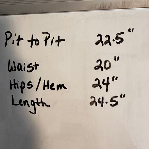 Talbots Blouse Top Sleeveless Gingham Check Plaid Peplum Size 18 Nautical - Picture 10 of 10